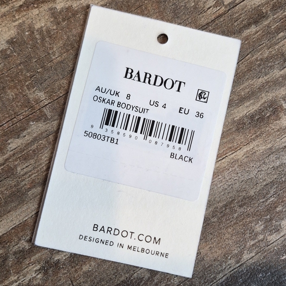 Bardot Oskar Lace Bustier Bodysuit, Snap Closure, Detachable Shoulder Straps, 2 - Picture 8 of 16